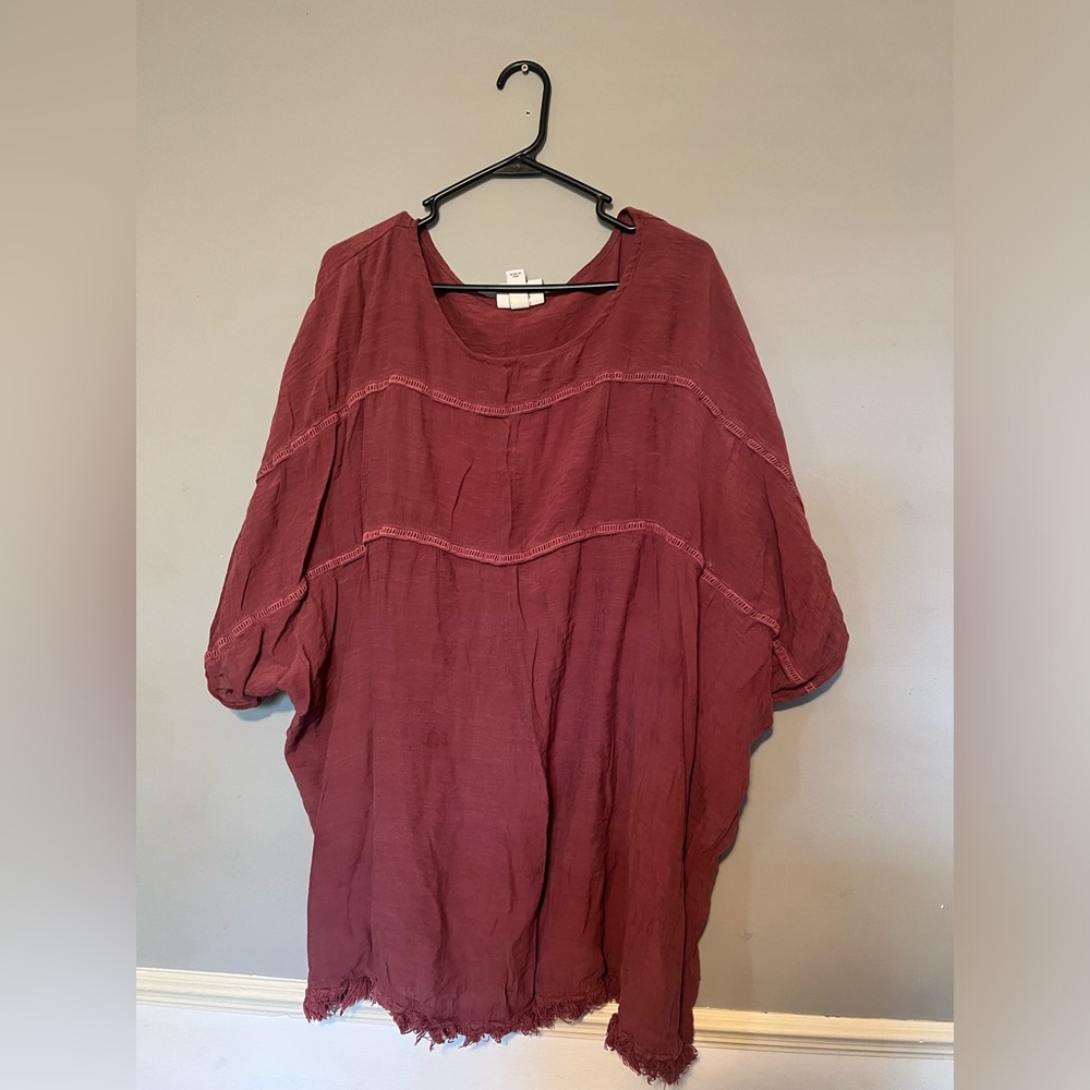 Boho Linen Top! Summer Ready! ☀️